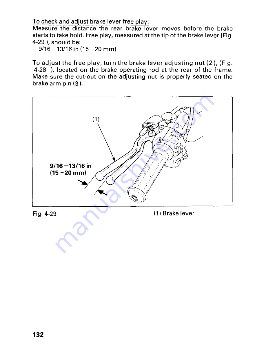 Honda 2002 TRX450FM FourTrax Foreman FM Owner'S Manual Download Page 138