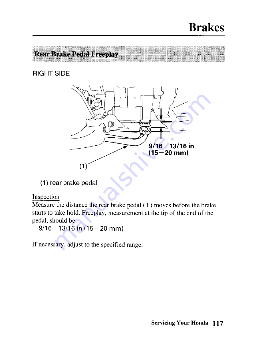 Honda 2003 TRX250EX Sportrax 250EX Owner'S Manual Download Page 125