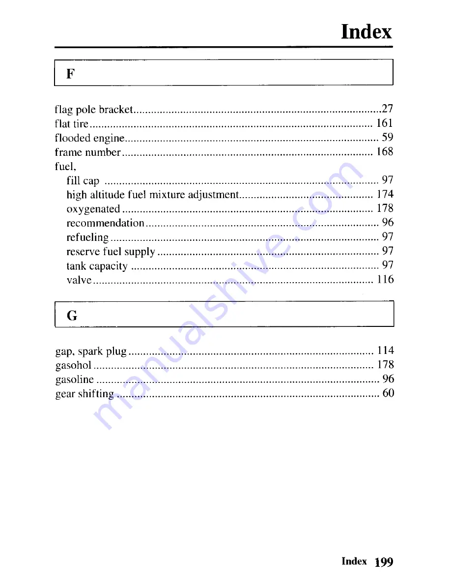 Honda 2003 TRX90 Sportrax 90 Owner'S Manual Download Page 195