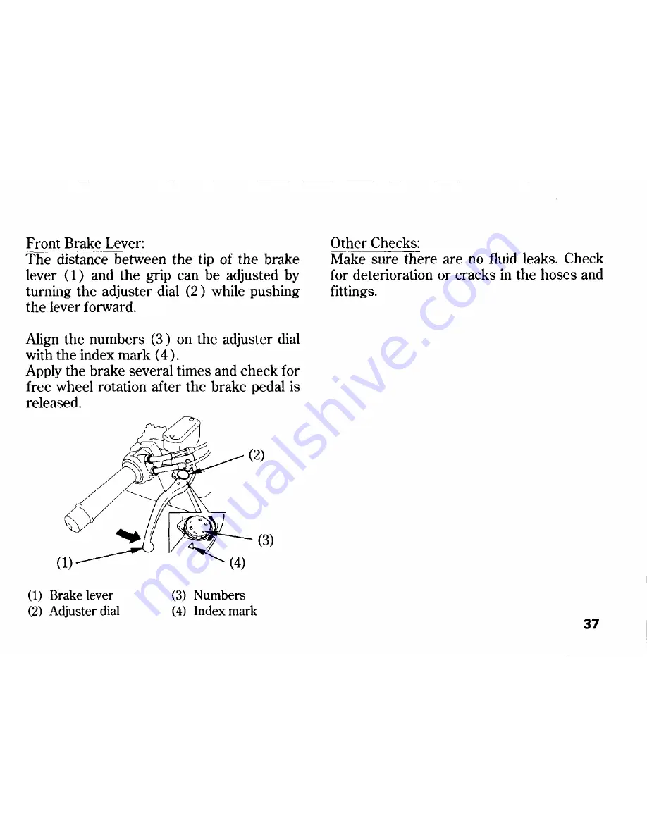 Honda 2004 CBR600RR Owner'S Manual Download Page 49