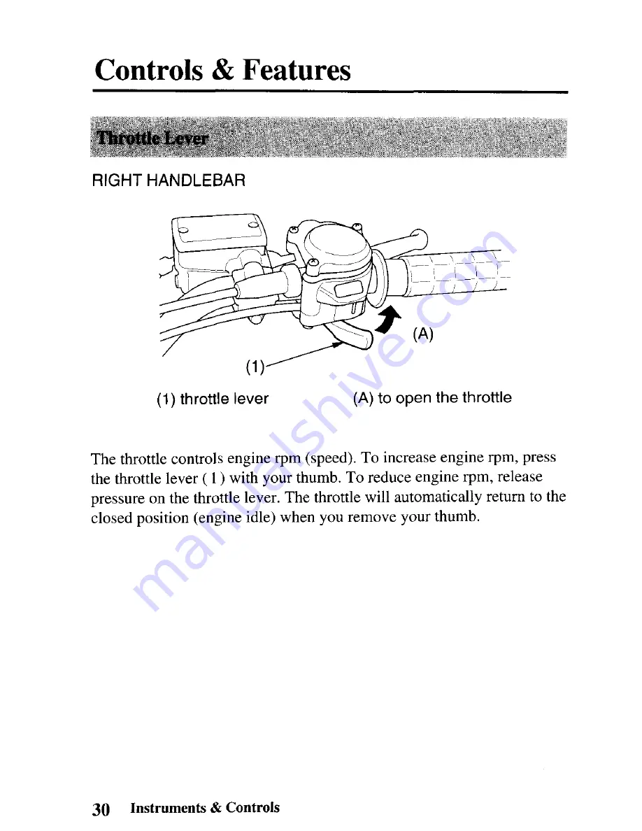 Honda 2004 TRX450FE Fourtrax Foreman FE Owner'S Manual Download Page 39