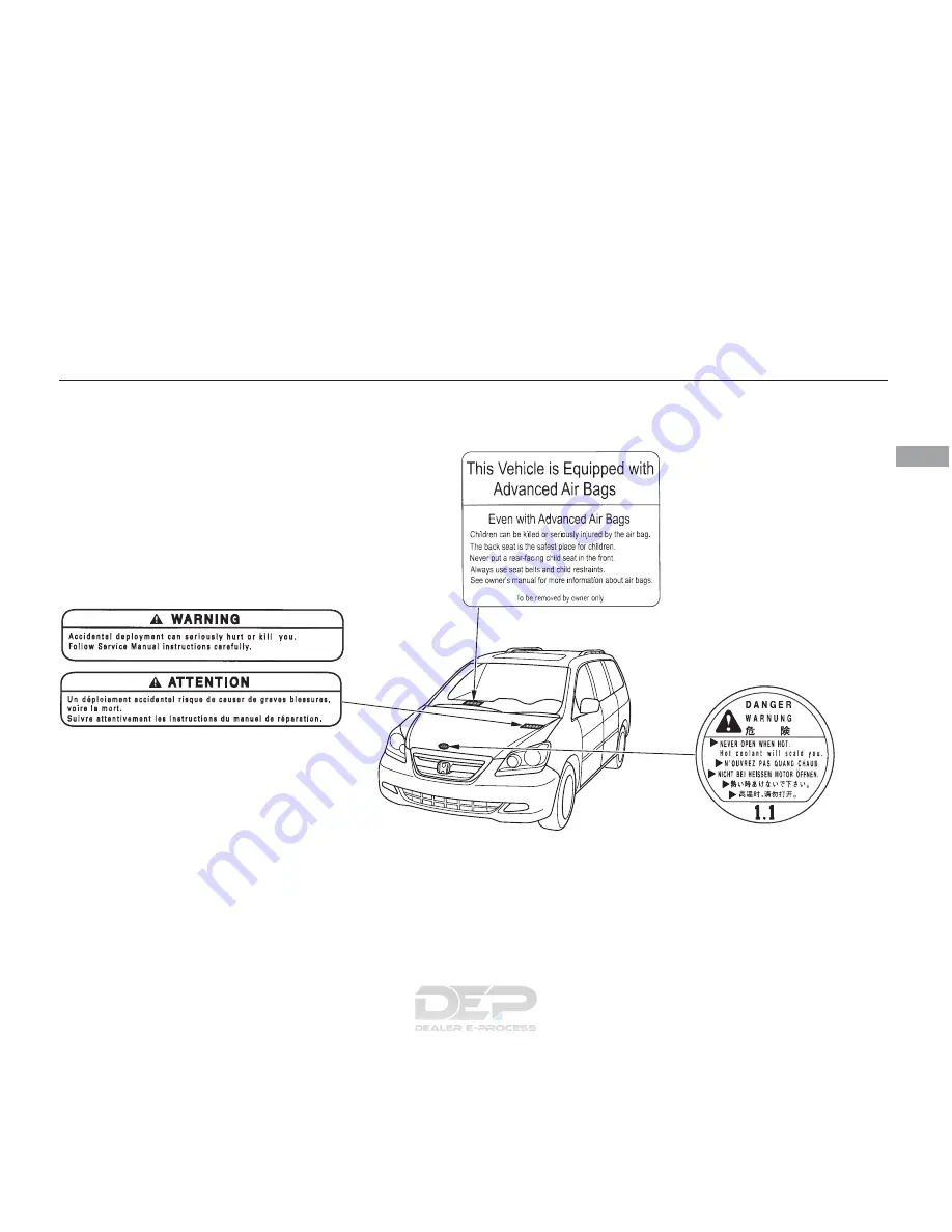 Honda 2006 Odyssey Скачать руководство пользователя страница 58