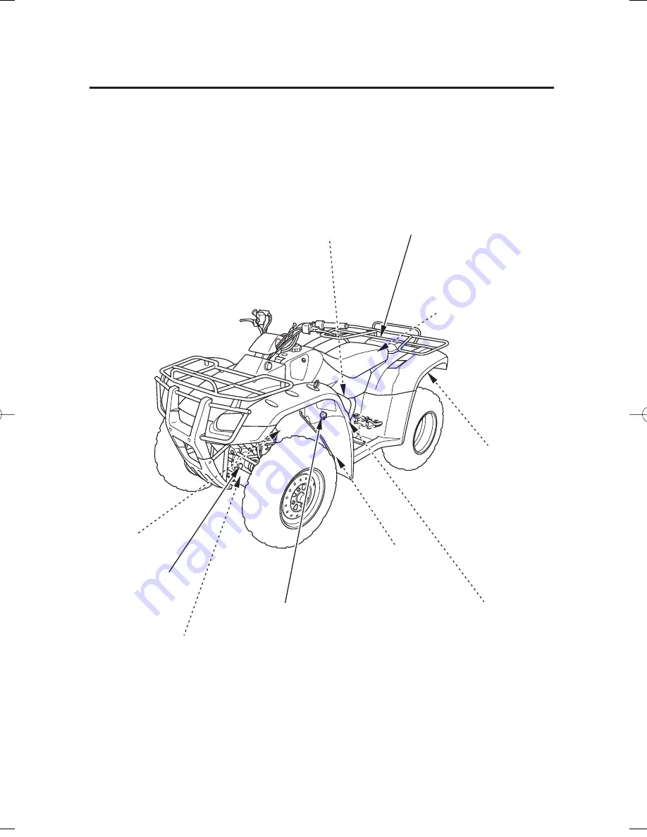 Honda 2006 TRX350FE Fourtrax 4x4 Скачать руководство пользователя страница 108