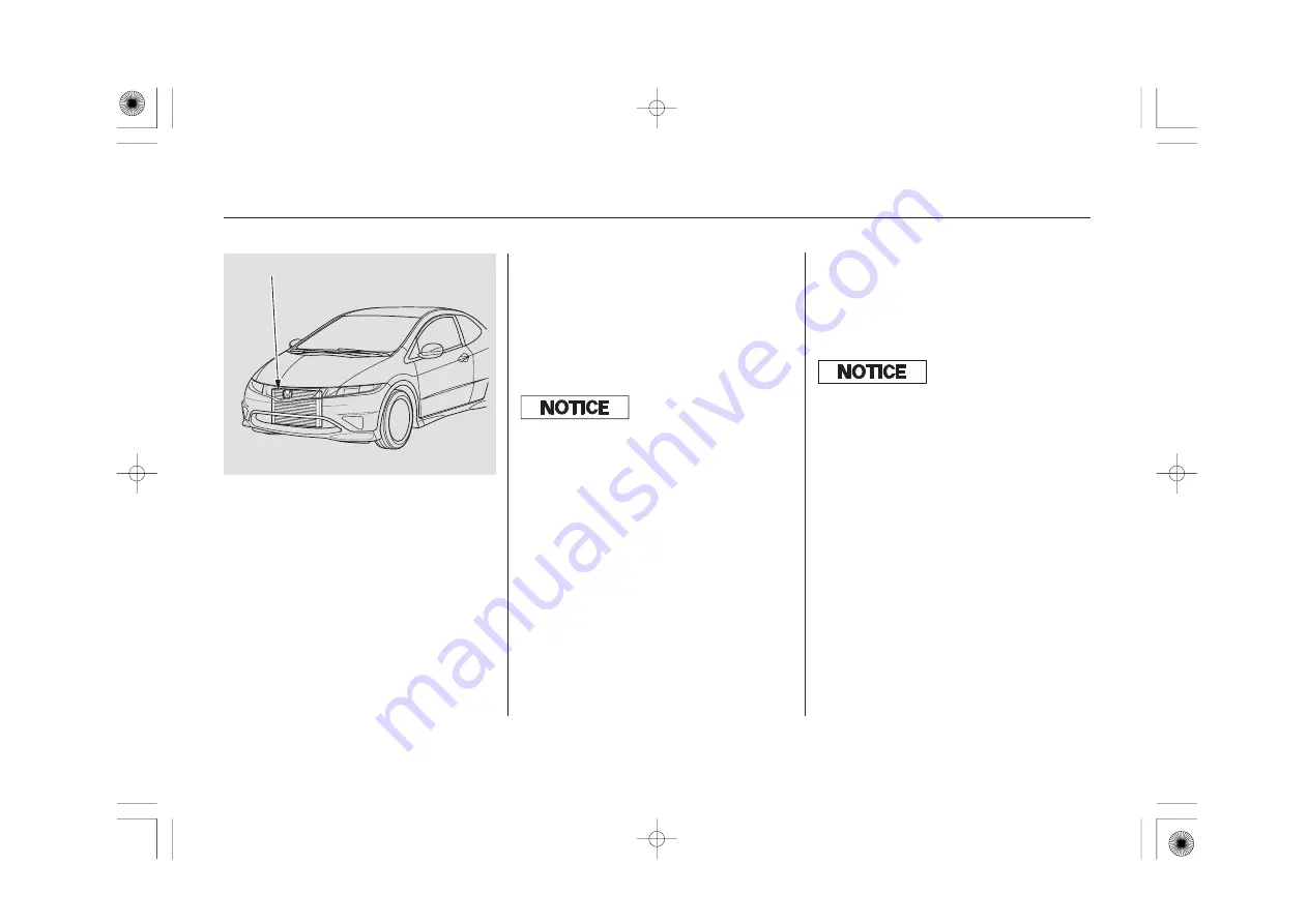 Honda 2007 Civic Coupe Owner'S Manual Download Page 408