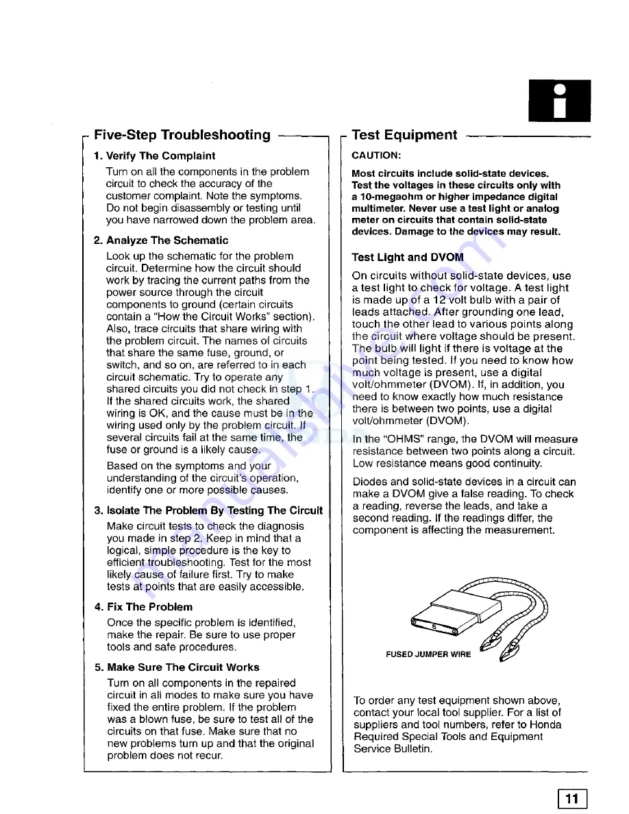 Honda 2008 S2000 Manual Download Page 13