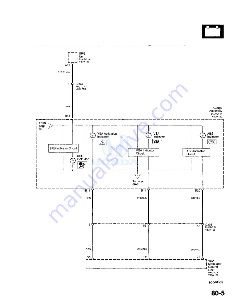 Honda 2008 S2000 Manual Download Page 115