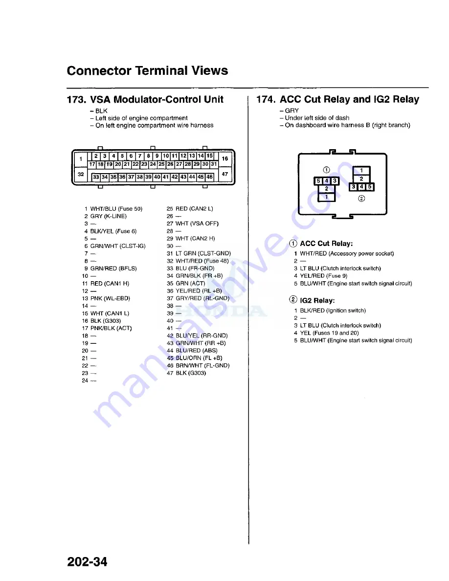 Honda 2008 S2000 Manual Download Page 230