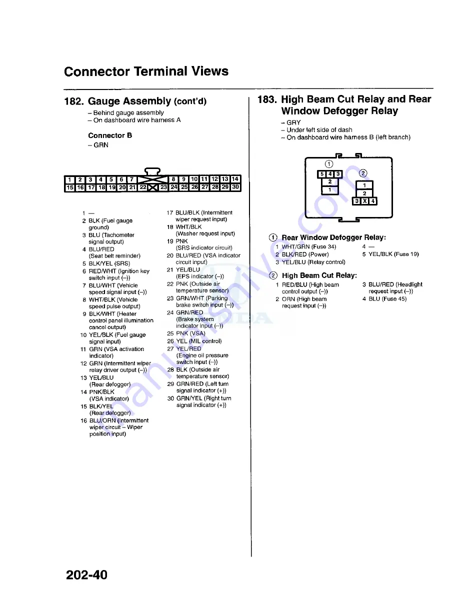 Honda 2008 S2000 Manual Download Page 236