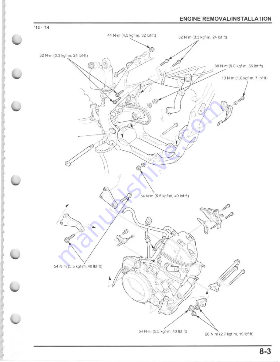 Honda 2009 crf 450r Скачать руководство пользователя страница 231