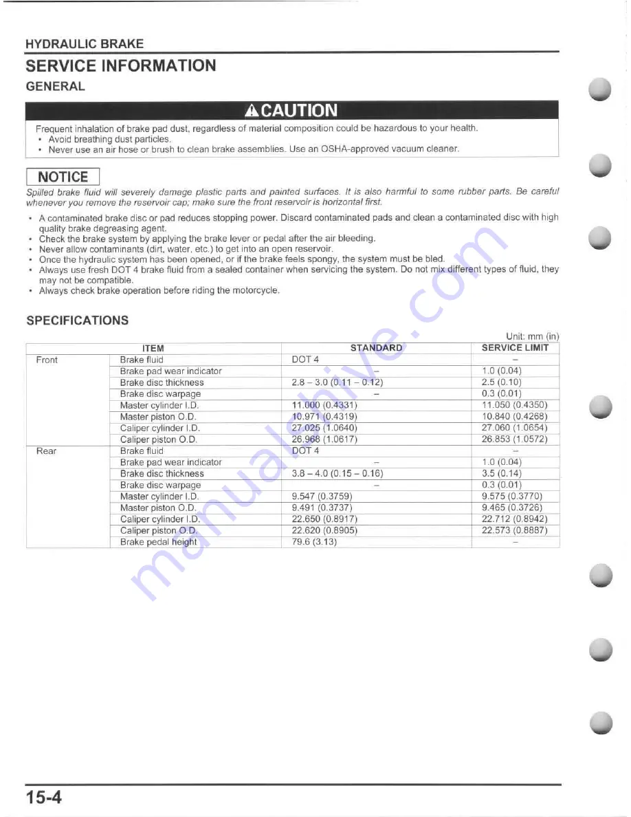 Honda 2010 CRF250R Service Manual Download Page 390