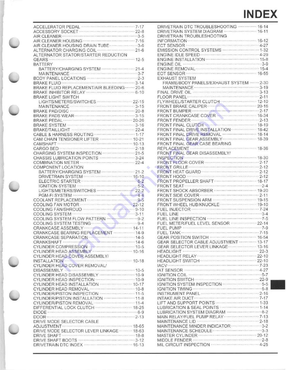 Honda 2014 SXS700M2 Service Manual Download Page 512