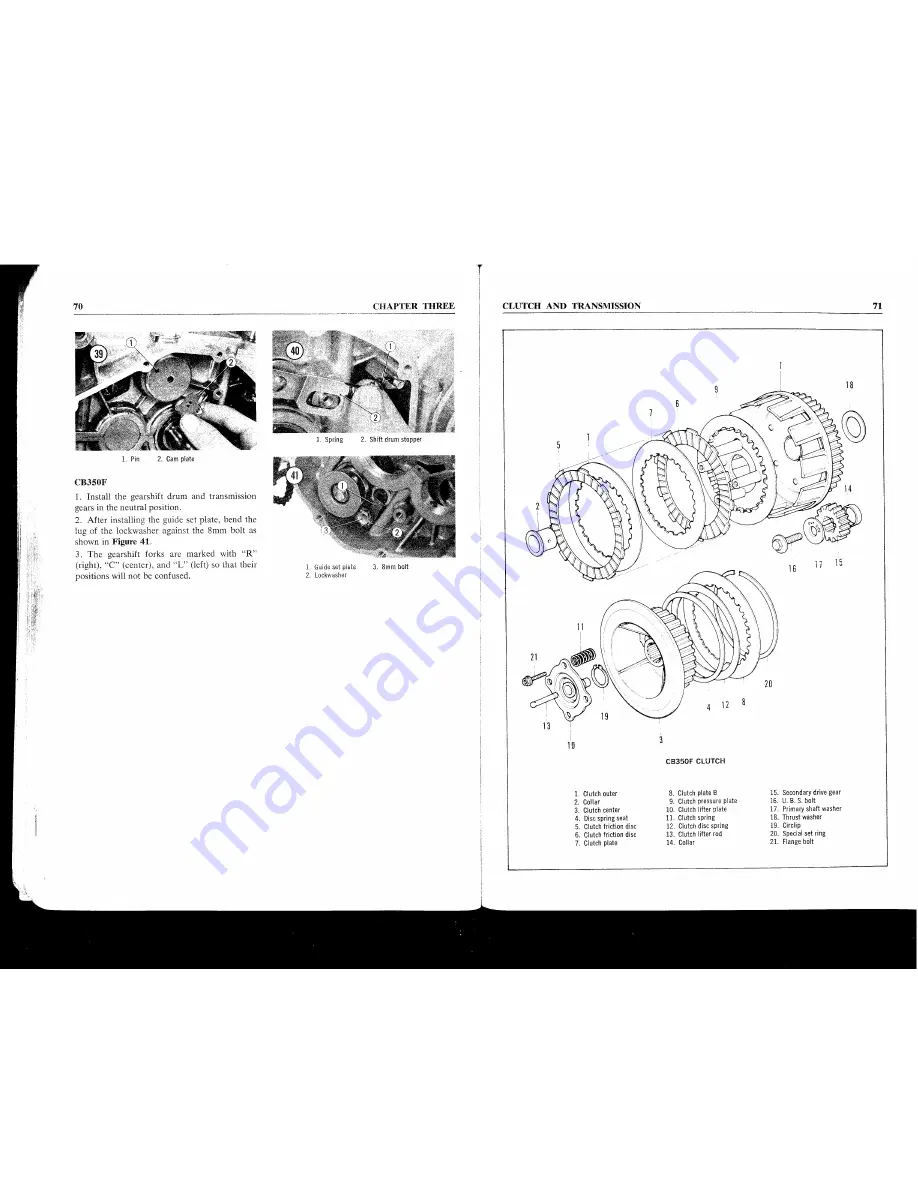 Honda 350cc Fours Service Handbook Download Page 38