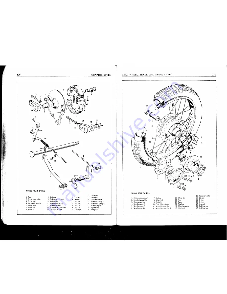 Honda 350cc Fours Скачать руководство пользователя страница 63