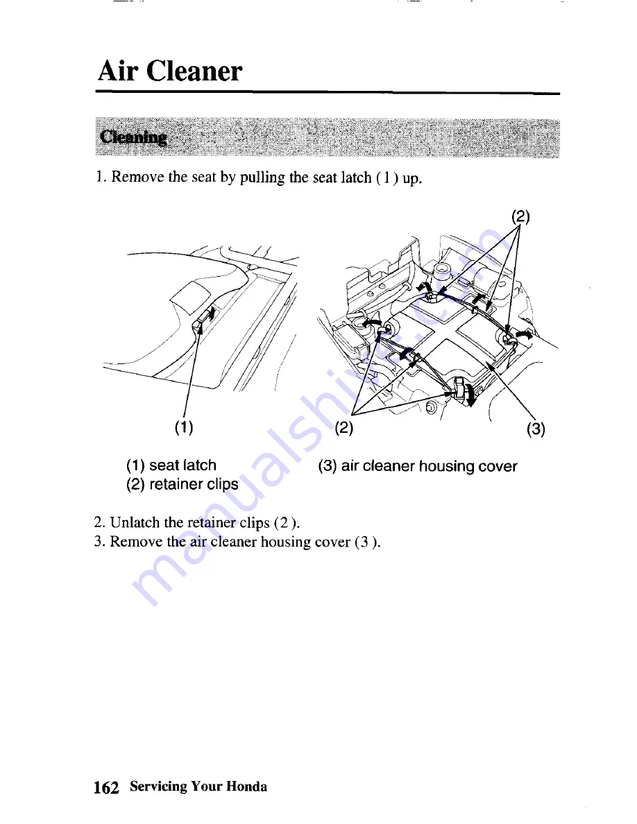 Honda 650 rincon 2005 Owner'S Manual Download Page 170