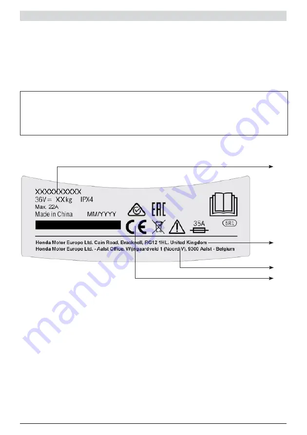 Honda 80004-Y0B-003 Owner'S Manual Download Page 26