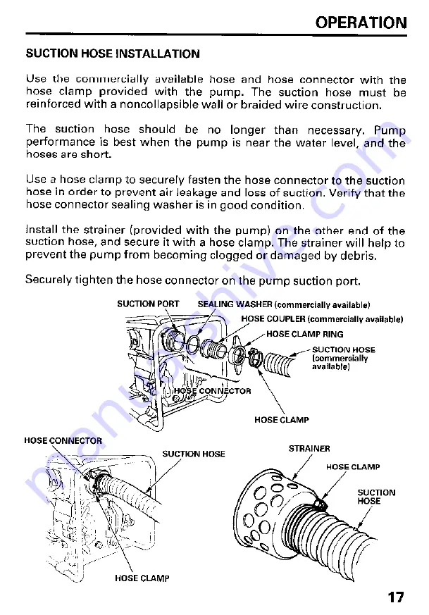 Honda and WT40X Owner'S Manual Download Page 19