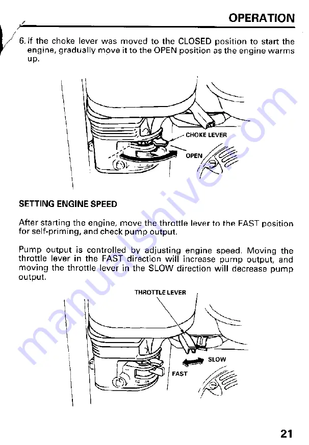 Honda and WT40X Owner'S Manual Download Page 23