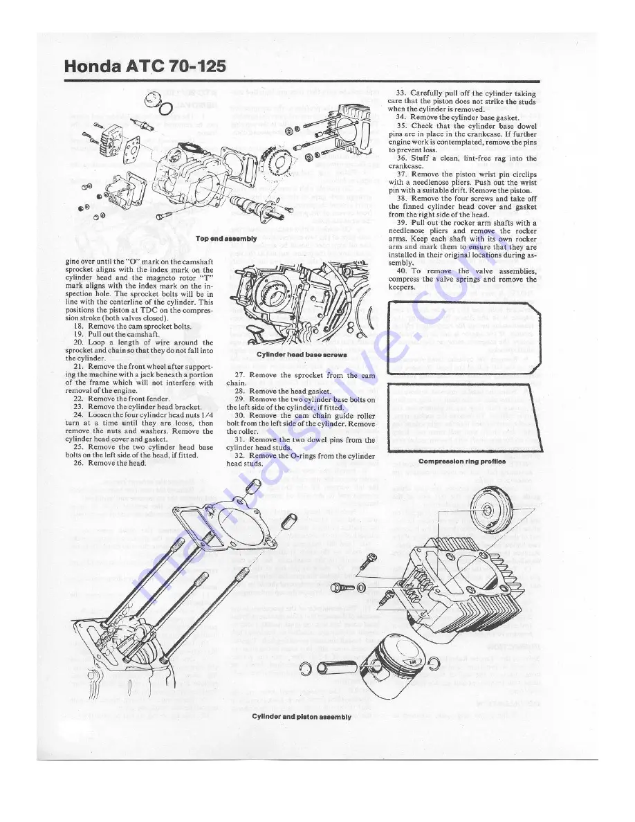 Honda ATC 110 Скачать руководство пользователя страница 11