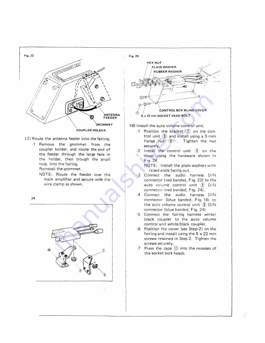 Honda AUDIO SYSTEM 1984 Goldwing GL1200 Instruction Manual Download Page 12