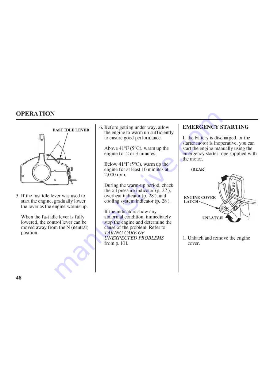 Honda BF 30 DK2 SHGU Instructions For Use Manual Download Page 49