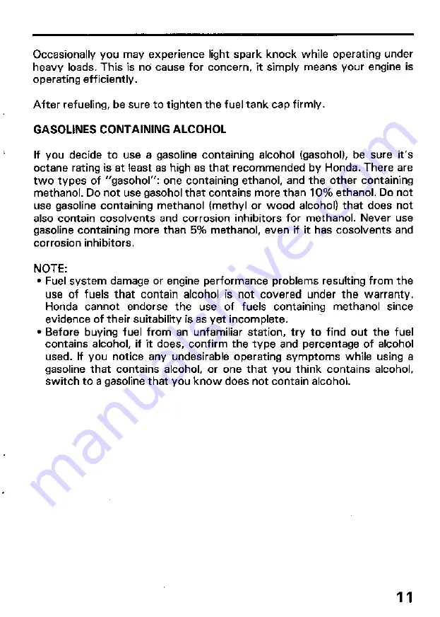 Honda BF2A Owner'S Manual Download Page 13