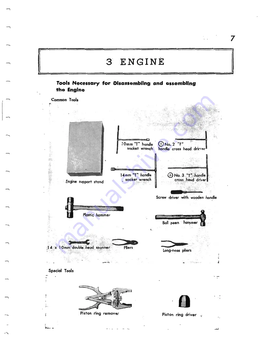 Honda C200 1963 Shop Manual Download Page 13