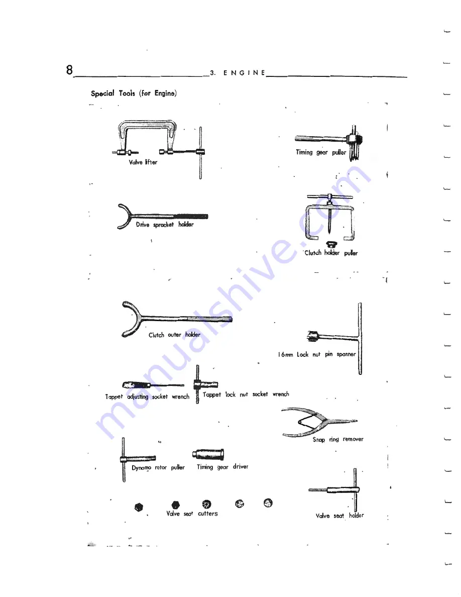 Honda C200 1963 Shop Manual Download Page 14