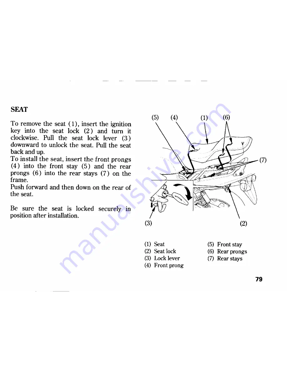 Honda CB1300 Owner'S Manual Download Page 91