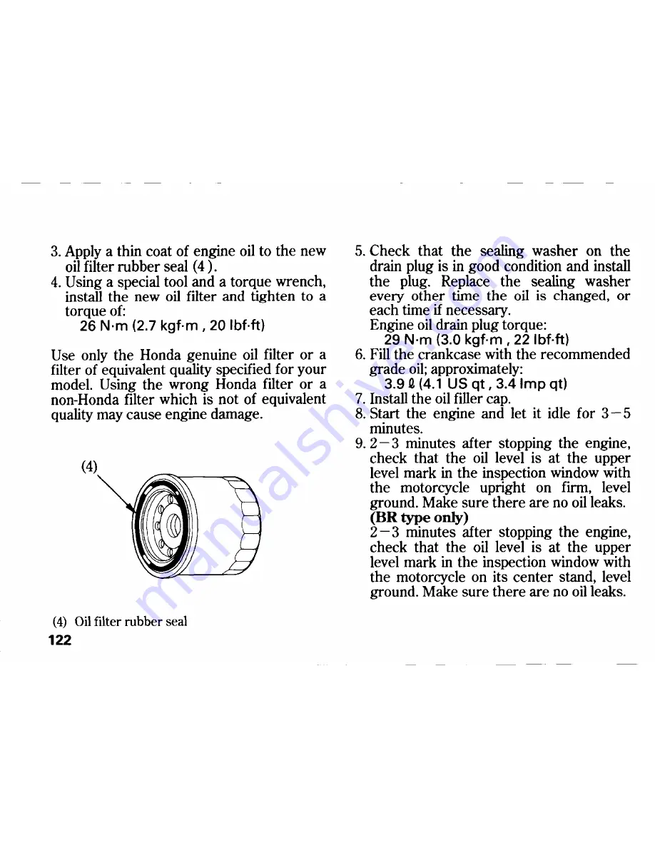 Honda CB1300 Owner'S Manual Download Page 134