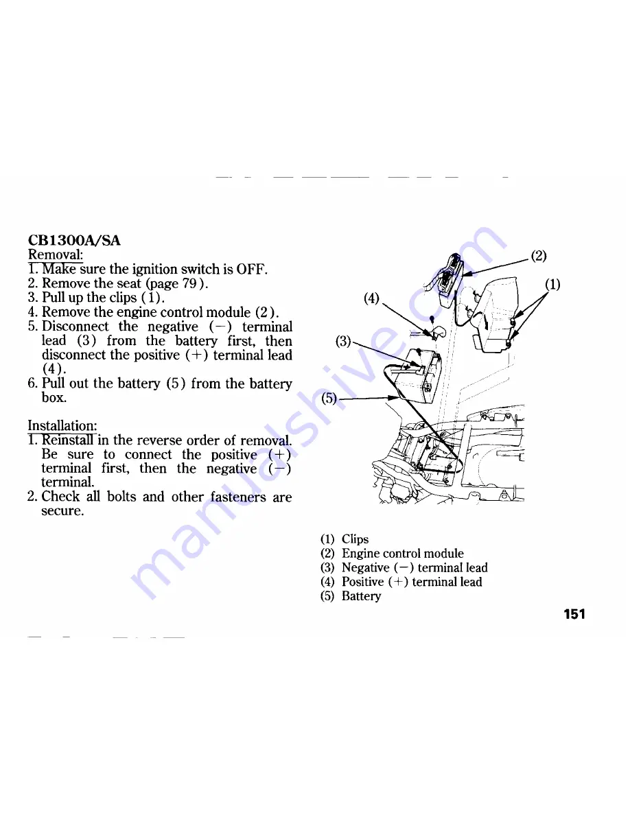 Honda CB1300 Скачать руководство пользователя страница 163