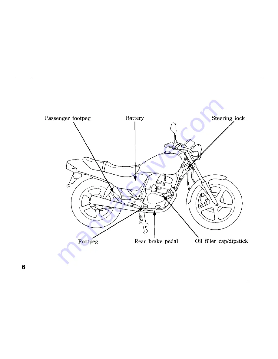 Honda CB250 Night Hawk Скачать руководство пользователя страница 14