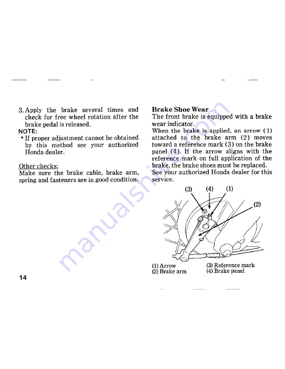 Honda CB250 Night Hawk Owner'S Manual Download Page 22