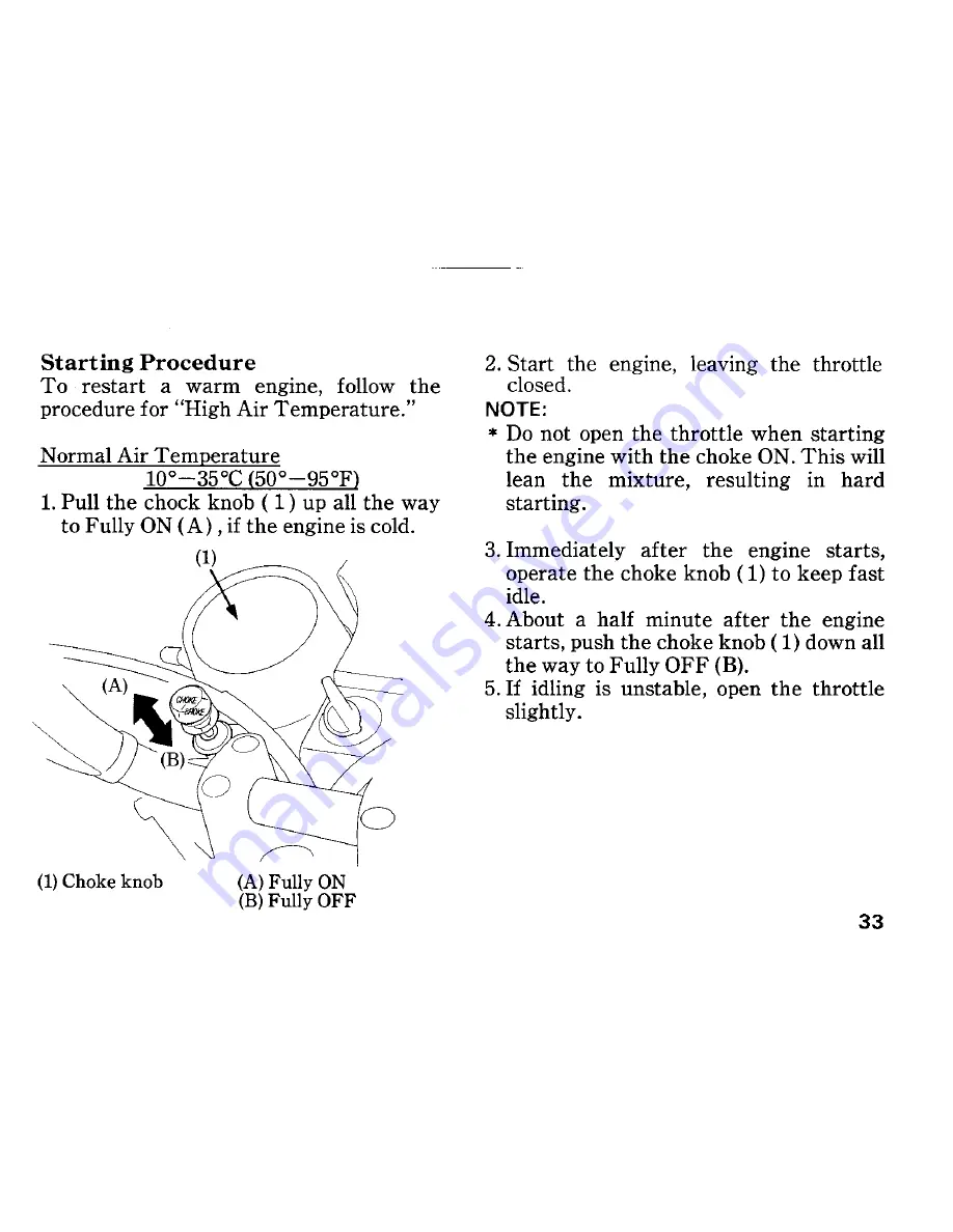 Honda CB250 Night Hawk Owner'S Manual Download Page 41