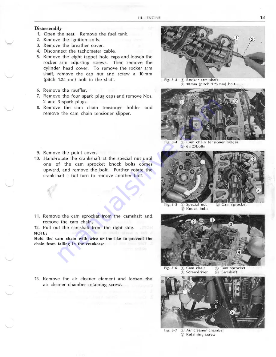 Honda CB350F-CB400F Скачать руководство пользователя страница 14