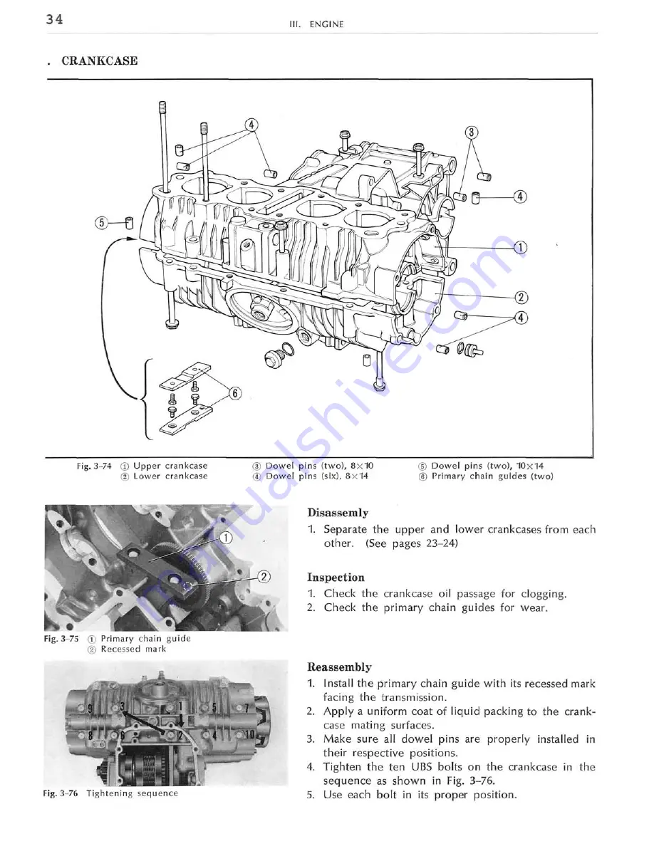 Honda CB350F-CB400F Service Manual Download Page 35