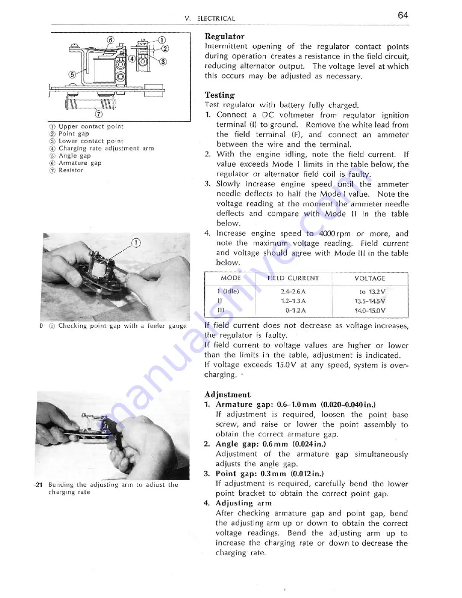 Honda CB350F-CB400F Service Manual Download Page 65