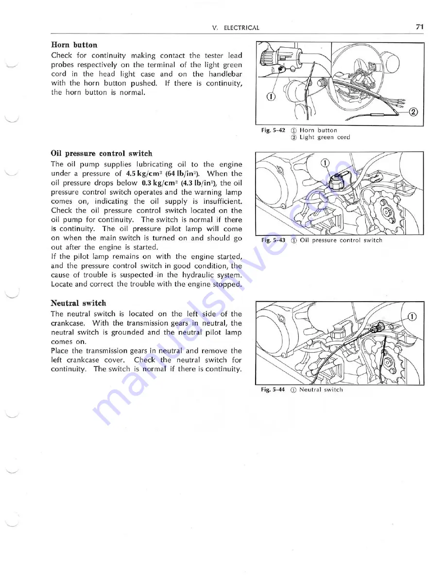 Honda CB350F-CB400F Скачать руководство пользователя страница 72