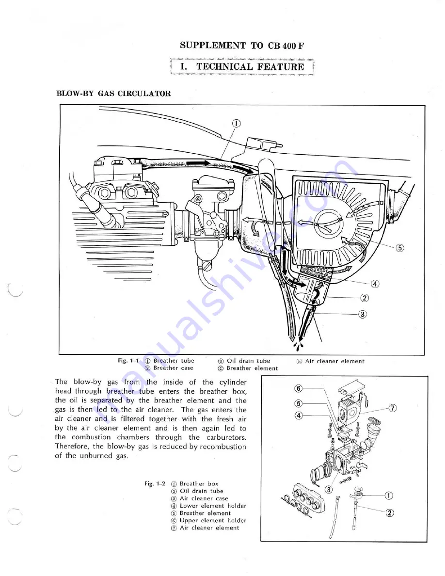 Honda CB350F-CB400F Service Manual Download Page 88