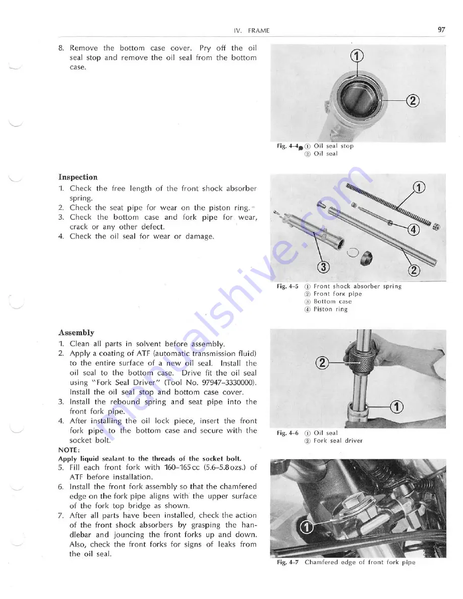 Honda CB350F-CB400F Service Manual Download Page 98