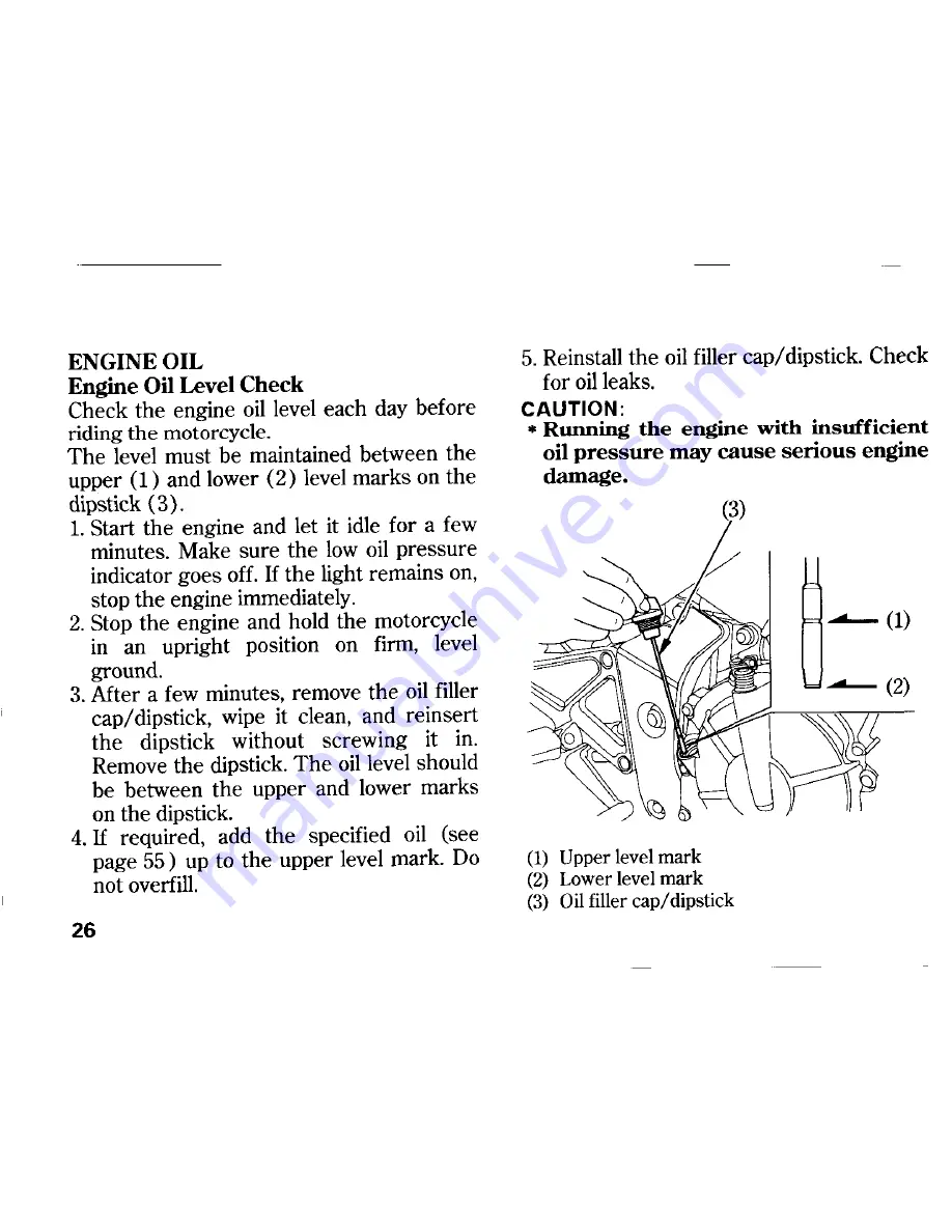 Honda CB600F Owner'S Manual Download Page 34