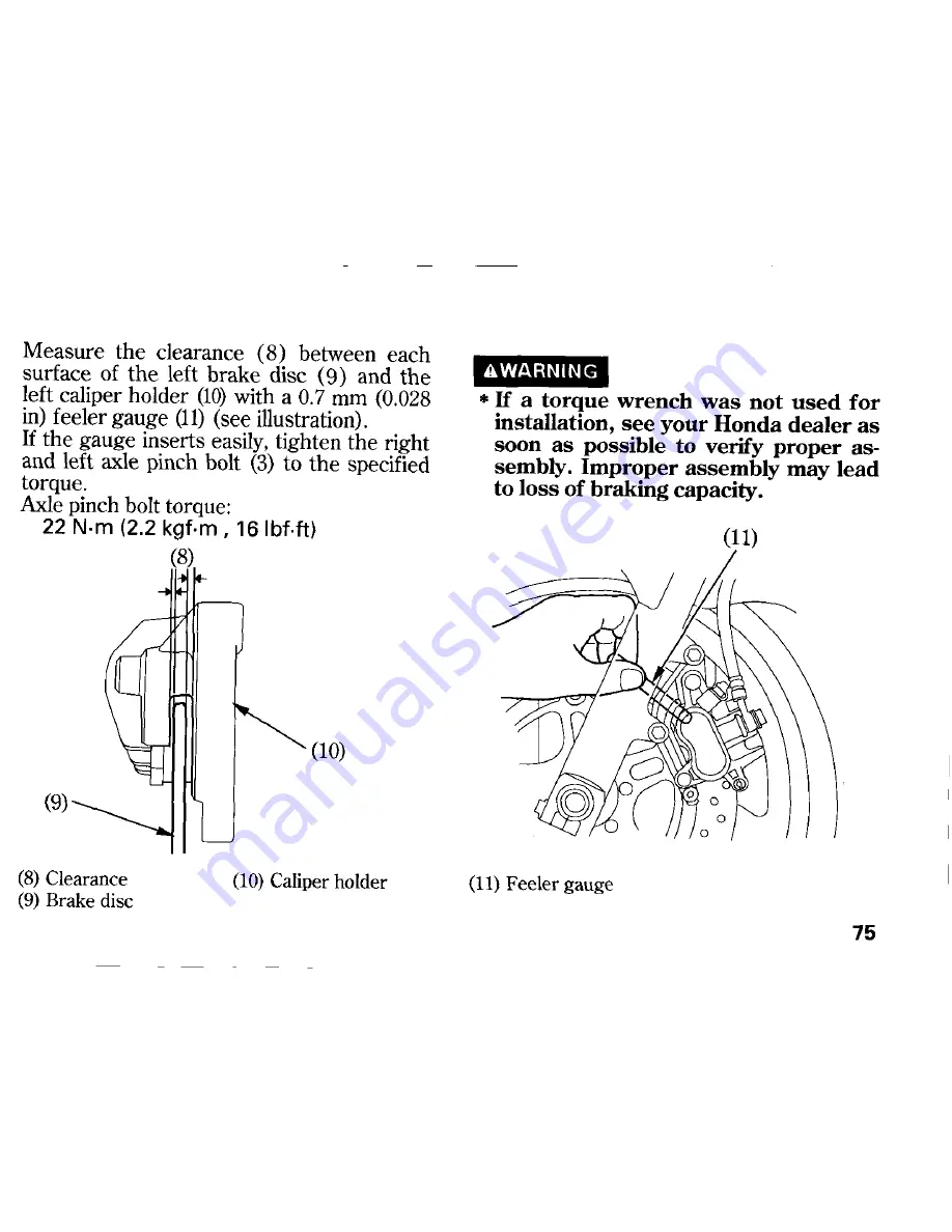 Honda CB600F Owner'S Manual Download Page 83