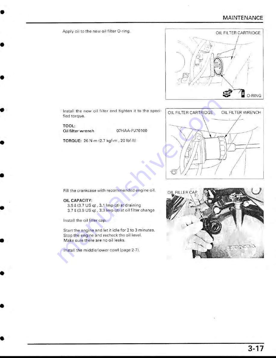 Honda CBR900 Service Manual Download Page 86