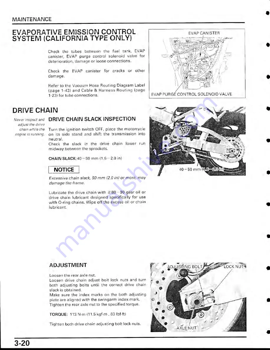 Honda CBR900 Service Manual Download Page 89