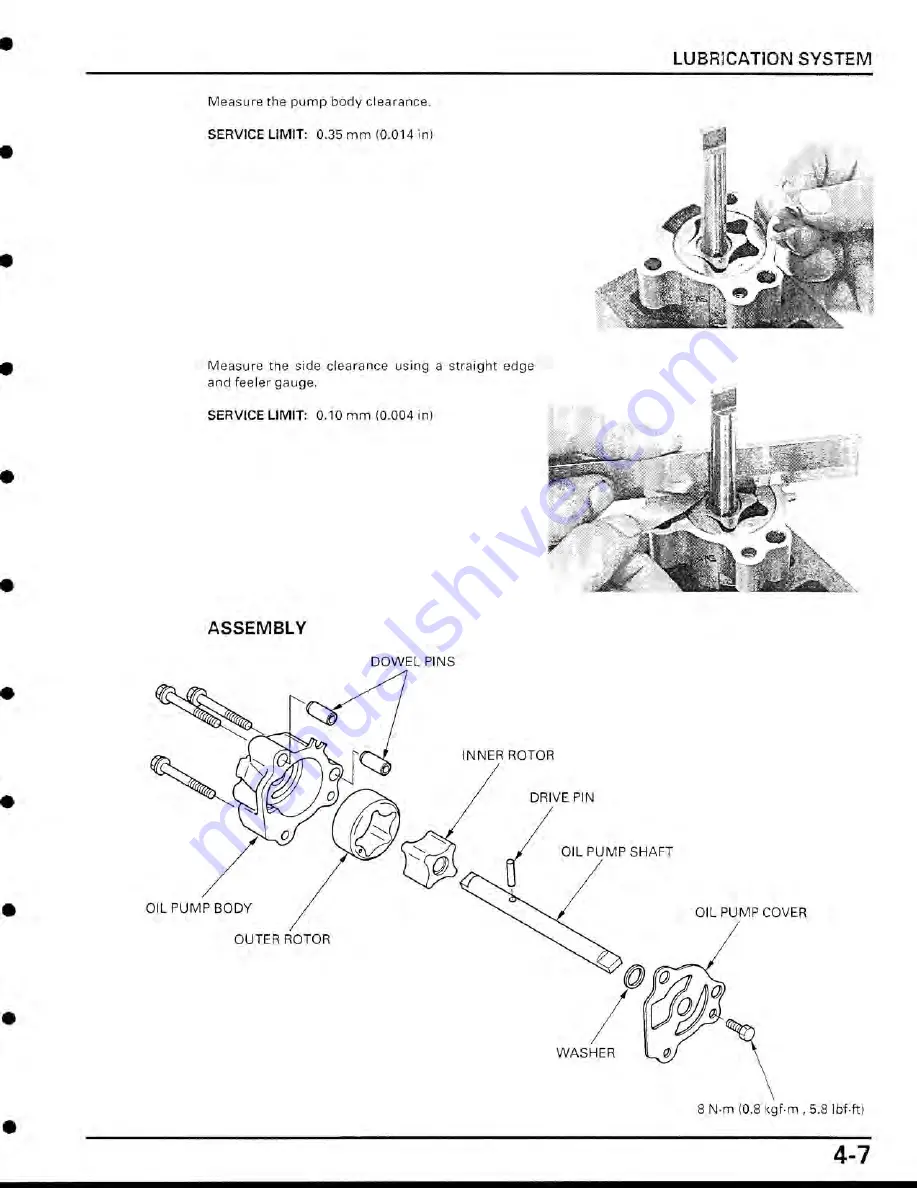 Honda CBR900 Service Manual Download Page 108