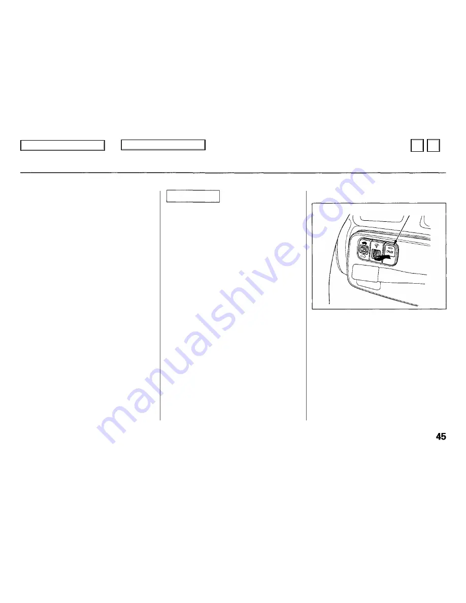 Honda Civic 1995 Owner'S Manual Download Page 46