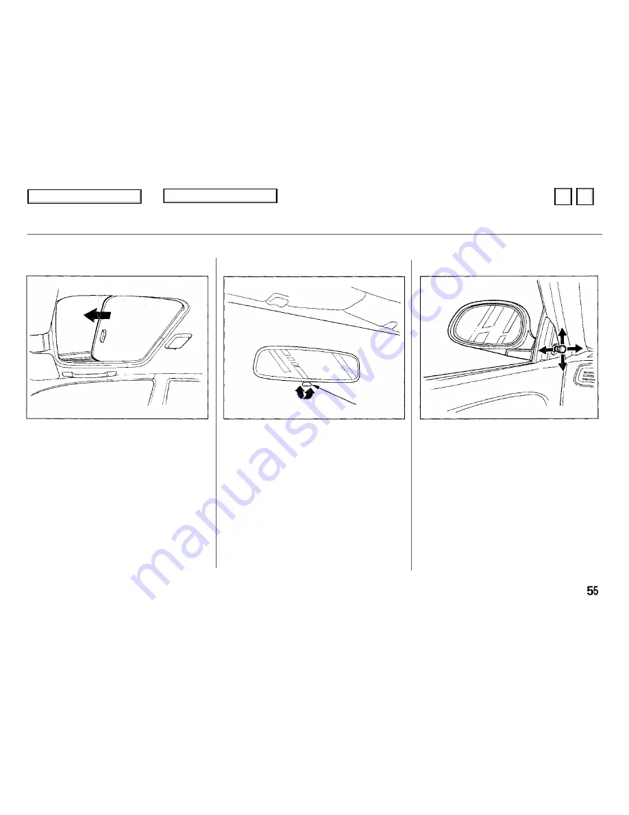 Honda Civic 1995 Owner'S Manual Download Page 56