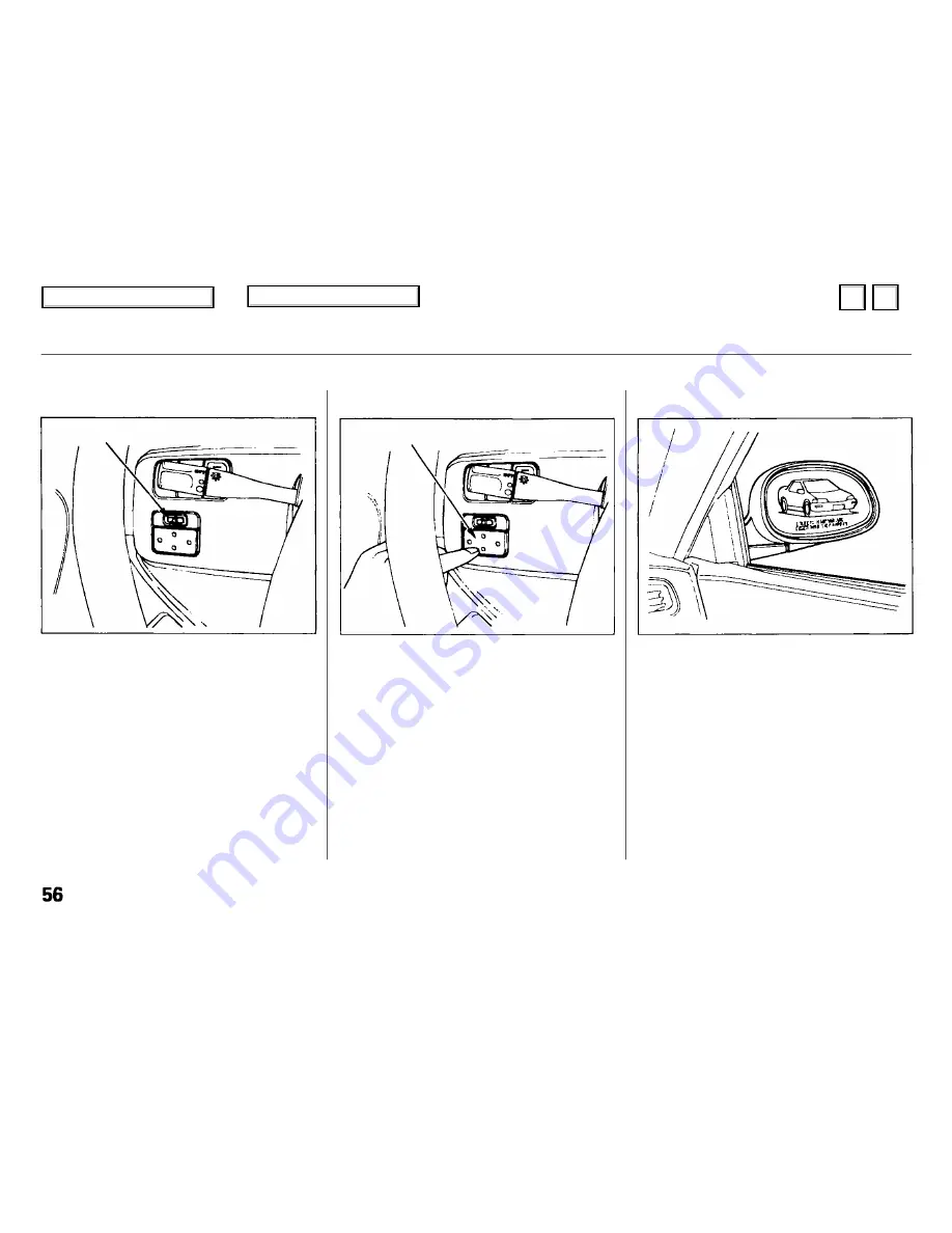 Honda Civic 1995 Owner'S Manual Download Page 57