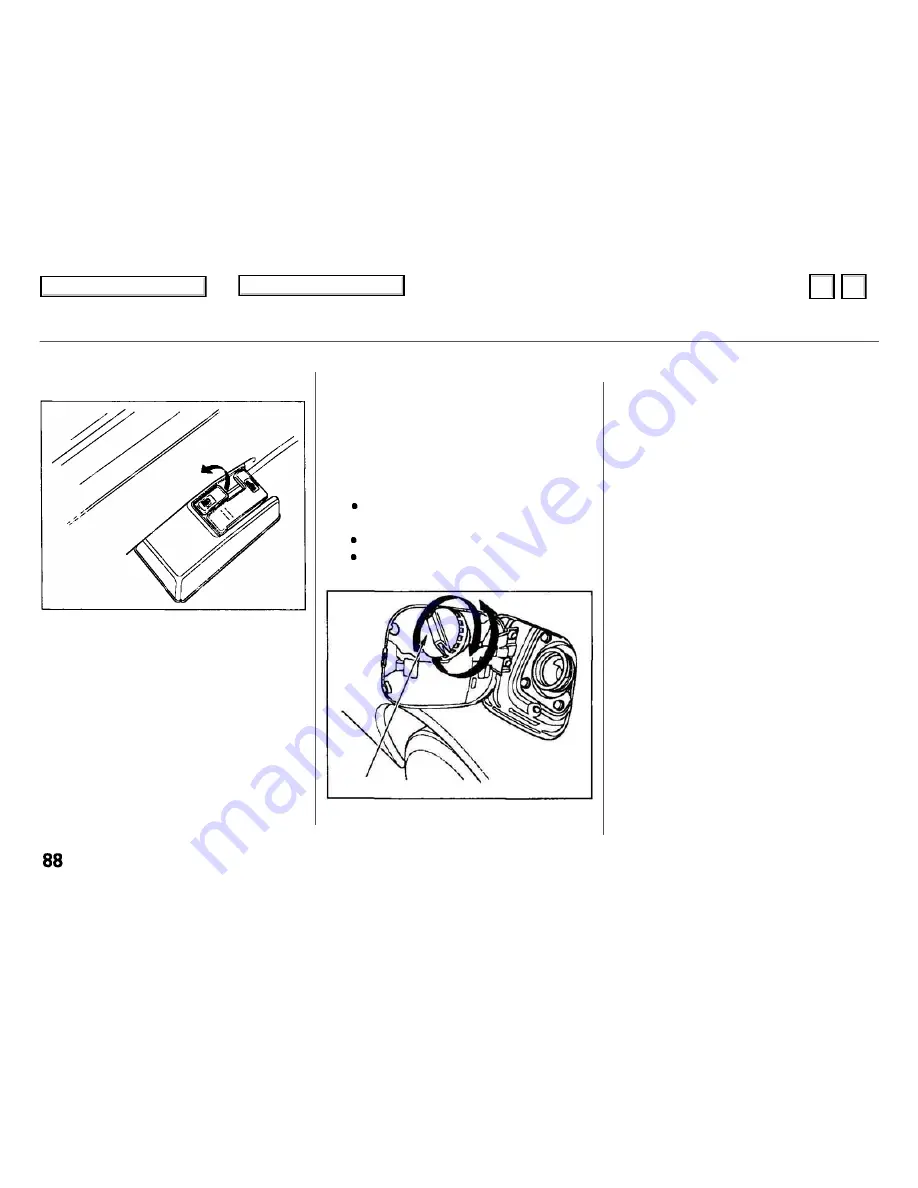 Honda Civic 1995 Owner'S Manual Download Page 89