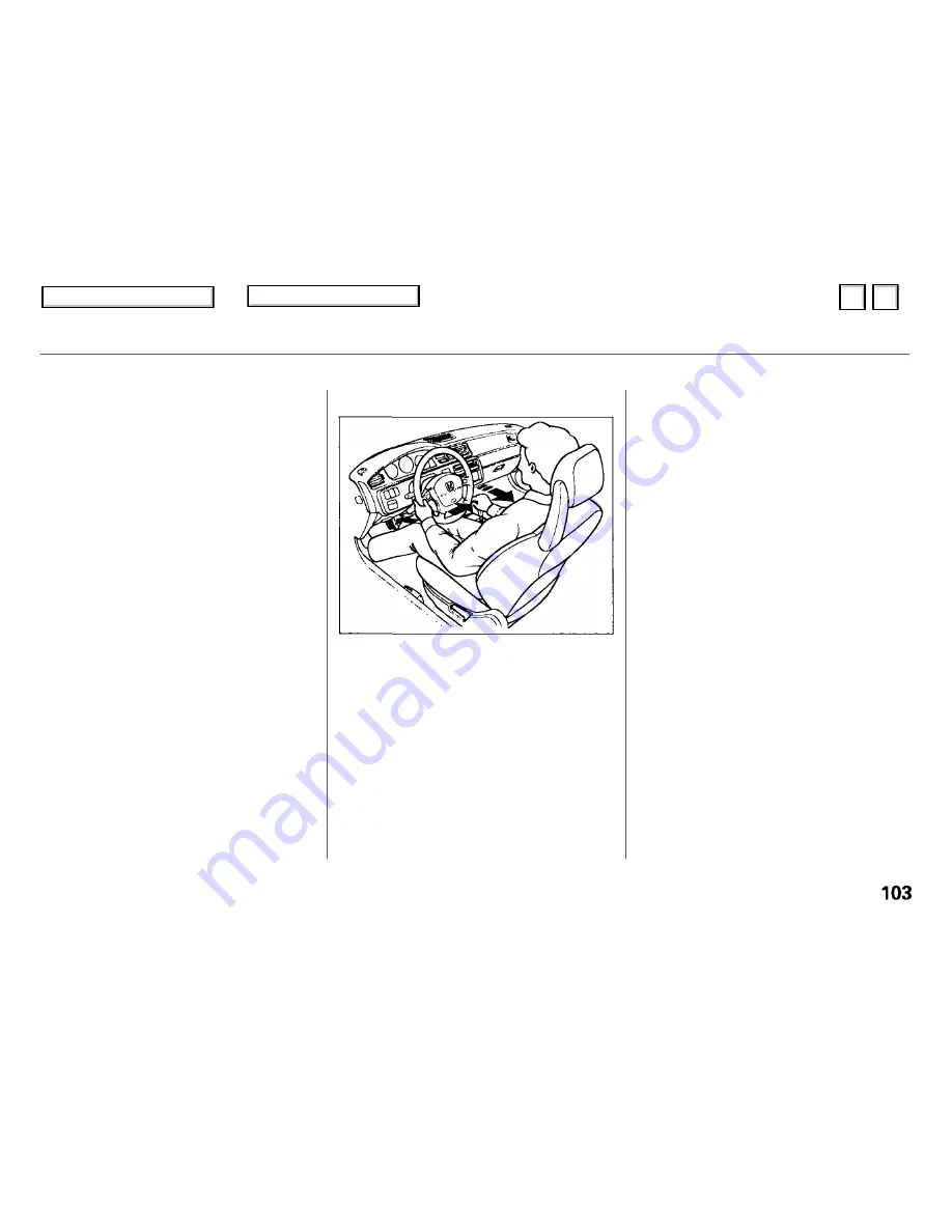 Honda Civic 1995 Owner'S Manual Download Page 104