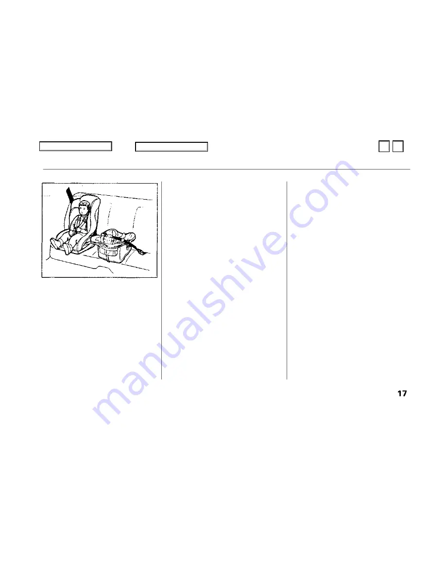 Honda Civic Sedan 1993 Owner'S Manual Download Page 19